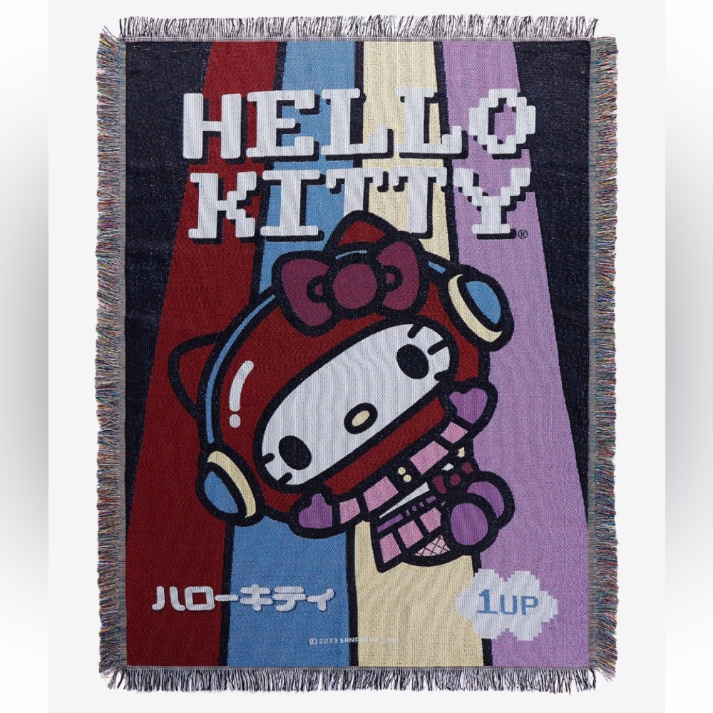 Sanrio Hello Kitty Gaming‎ Tapestry Throw Boxlunch My Melody